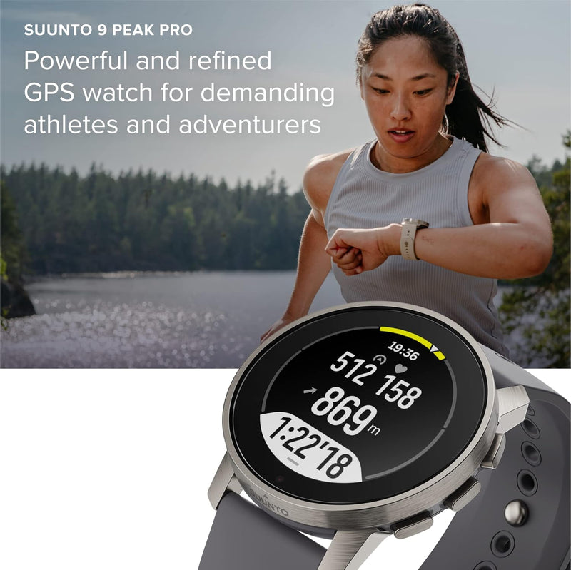 Suunto 9 Peak Pro Titanium Slate Watch