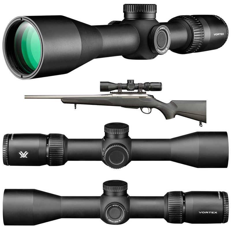 Vortex Optics Viper HD 2-10x42 SFP Second Focal Plane Dead-Hold BDC MOA Riflescope (VPR-21001)