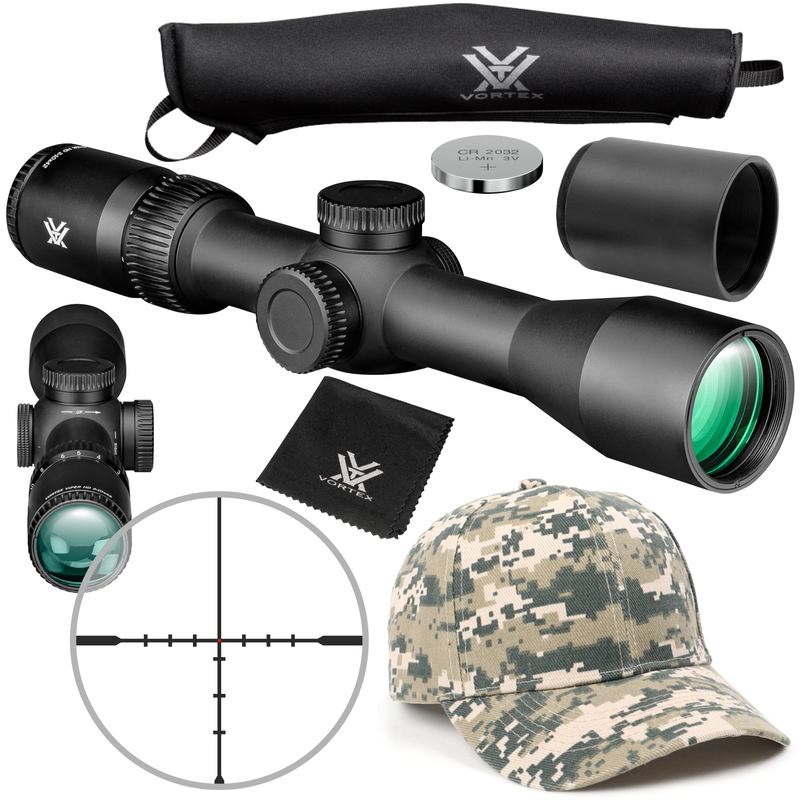 Vortex Optics Viper HD 2-10x42 SFP Second Focal Plane Dead-Hold BDC MOA Riflescope (VPR-21001)