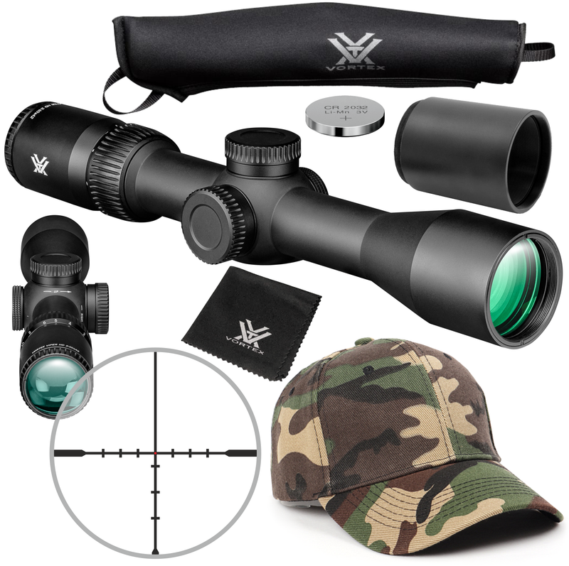 Vortex Optics Viper HD 2-10x42 SFP Second Focal Plane Dead-Hold BDC MOA Riflescope (VPR-21001)