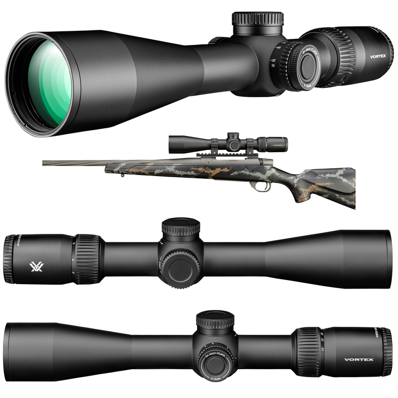 Vortex Optics Viper HD 3-15x44 SFP Dead-Hold BDC MOA Riflescope with Free Hat Bundle