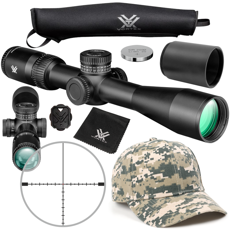 Vortex Optics Viper HD 3-15x44 SFP VMR-3 (MOA) 30mm Tube Riflescope (VPR-31502)