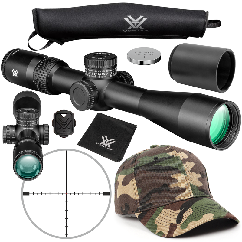 Vortex Optics Viper HD 3-15x44 SFP VMR-3 (MOA) 30mm Tube Riflescope (VPR-31502)