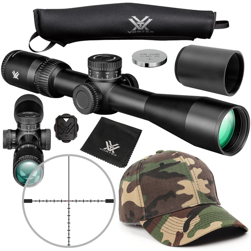 Vortex Optics Viper HD 3-15x44 SFP VMR-3 (MRAD) 30mm Tube Riflescope (VPR-31503)