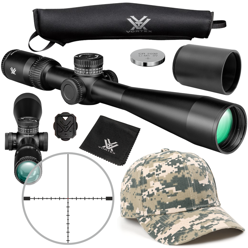 Vortex Optics Viper HD 5-25x50 SFP Second Focal Plane VMR-3 MOA 30mm Tube Riflescope (VPR-52503)