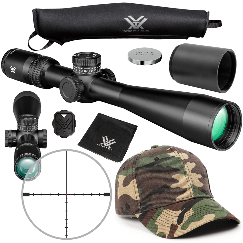 Vortex Optics Viper HD 5-25x50 SFP Second Focal Plane VMR-3 MOA 30mm Tube Riflescope (VPR-52503)