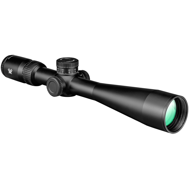 Vortex Optics Viper HD 5-25x50 SFP VMR-3 MRAD Black Riflescope with Free Hat Bundle