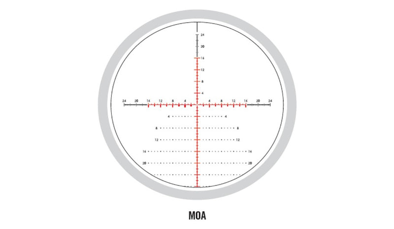 Vortex Optics Viper HD 5-25x50 FFP VMR-4 (MOA) 30mm Tube Riflescope (VPR-52501)