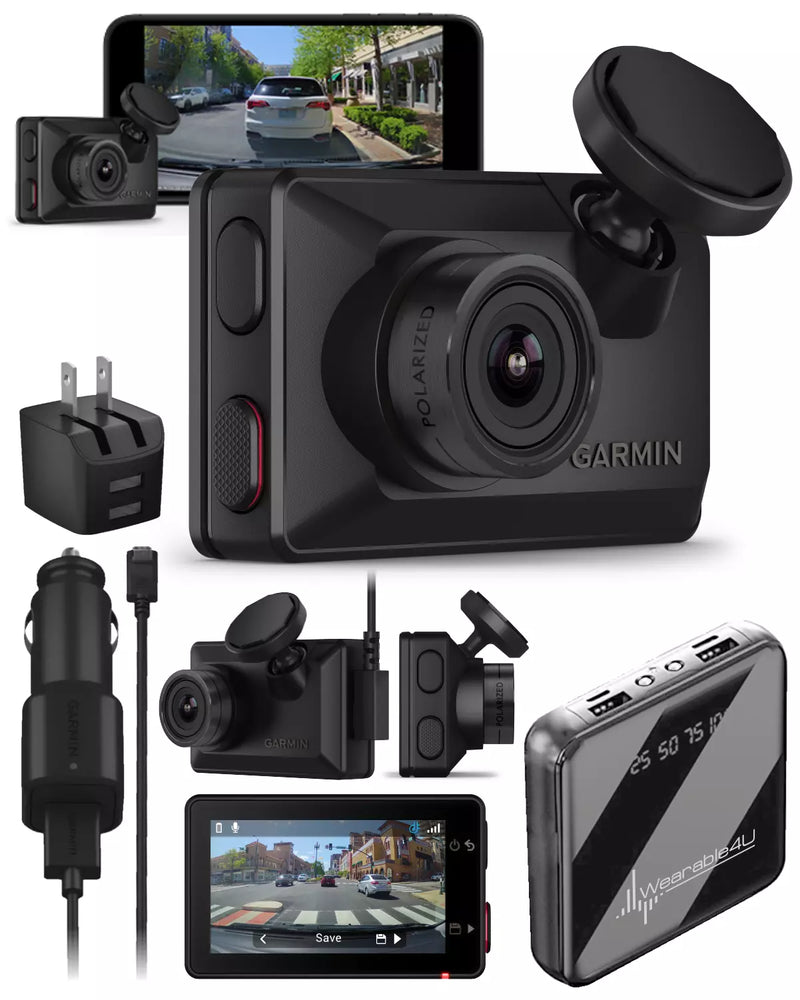 Garmin 4K Touchscreen Dash Cam X310 with a 140-degree Field of View and built-in Clarity Polarizer (010-02860-00)