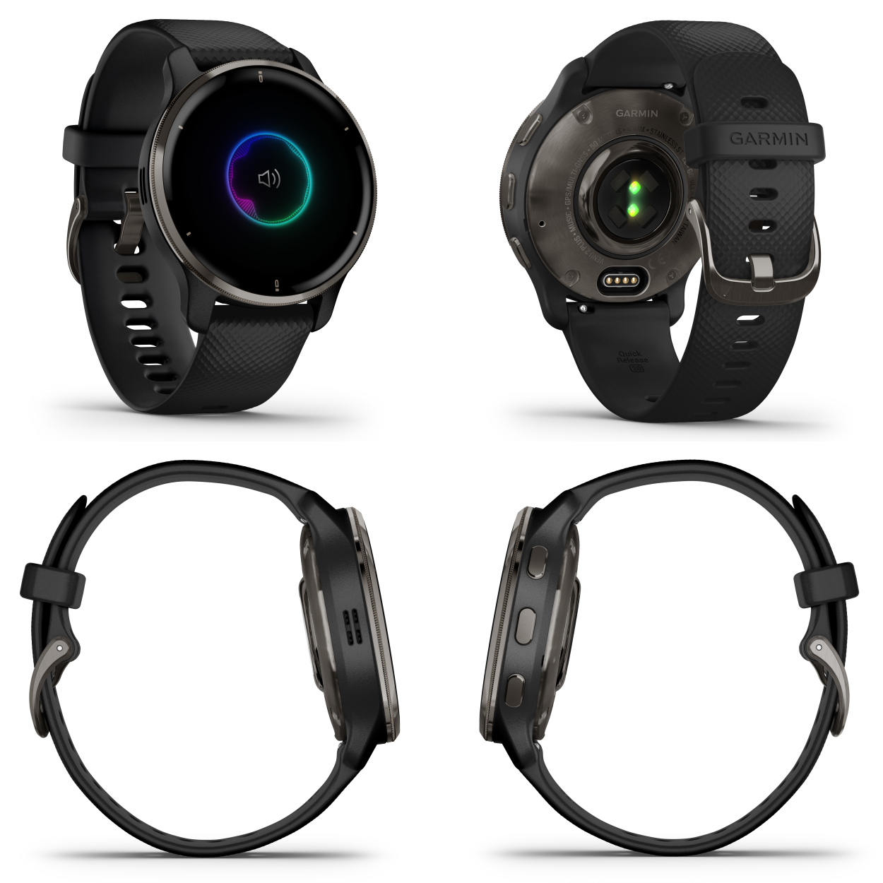 Garmin Venu® 2S - GPS Multisport Smartwatch GPS Multisport Watches