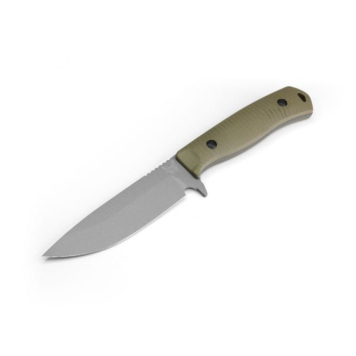 Benchmade Anonimus 539GY OD Green G-10 Drop-point Plain 5" Fixed Blade Knife