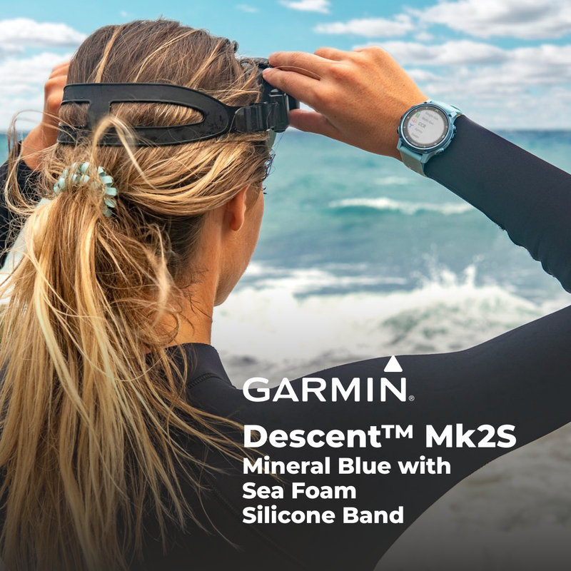 Garmin Descent Mk2S, Smaller-Sized Watch-Style Dive Computer, Multisport
