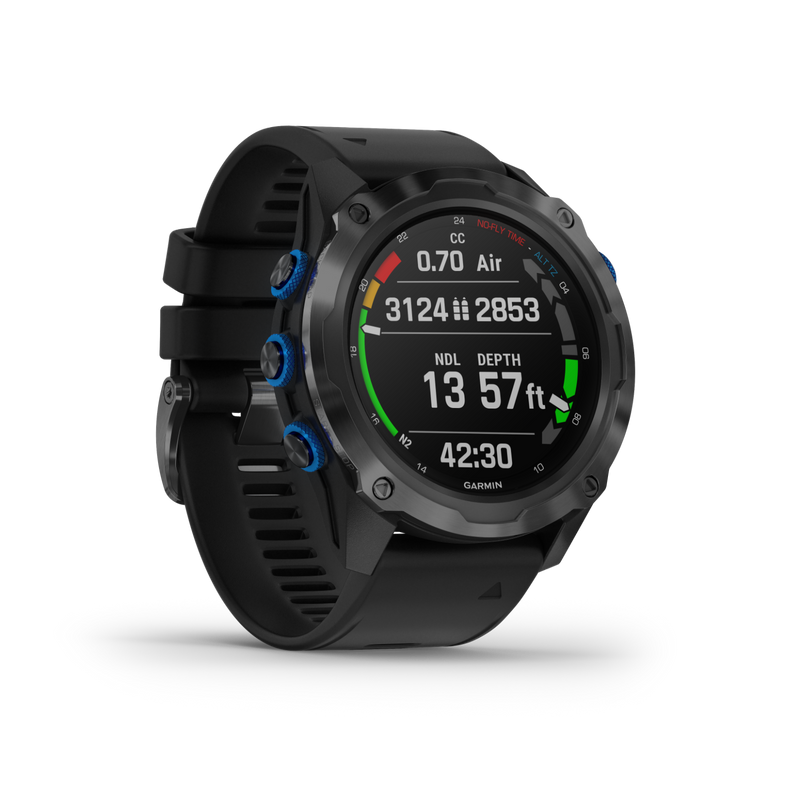 Garmin Descent Mk2i, Watch-Style Dive Computer with Air Integration, Multisport Training/Smart Features