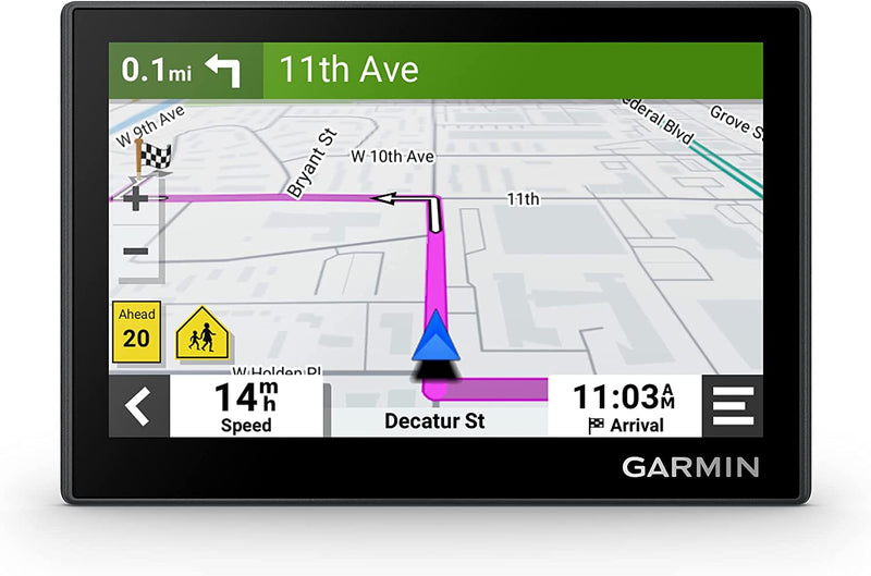 Garmin Drive 53 & Traffic 5" High-Resolution Touchscreen GPS Navigator (010-02858-01)