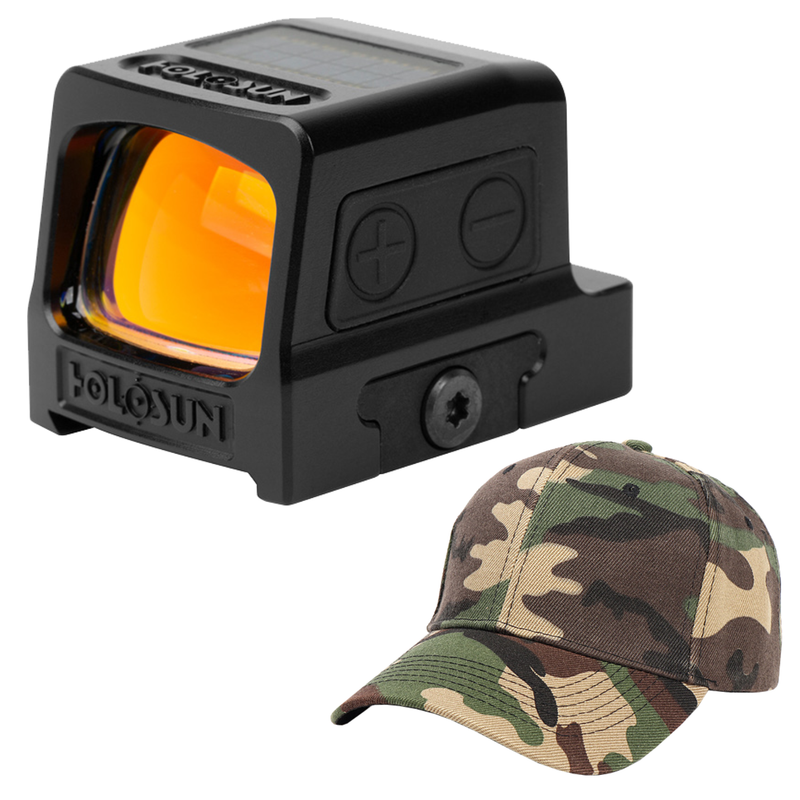 Holosun HE509T-RD X2 Enclosed Reflex Optical Multi-Reticle Red Dot Sight with Free Hat Bundle